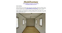 Desktop Screenshot of mobihomes.co.za